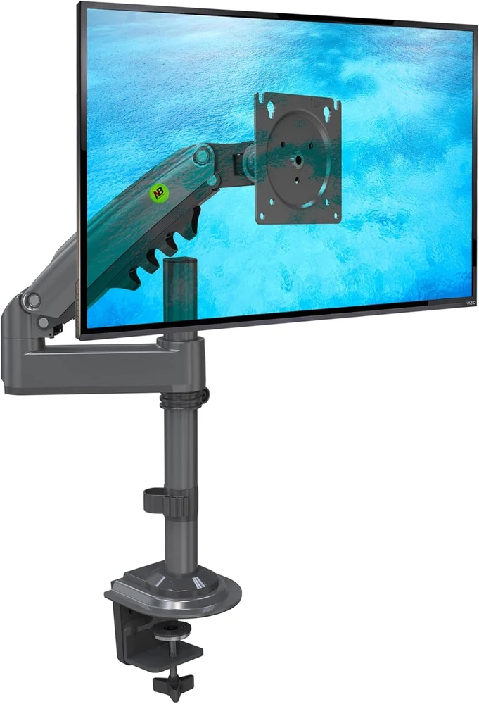 Ergosolid monitoriaus laikiklis su dujine spyruokle 17–30 col., VESA 75 × 75/100 × 100 mm, H100G