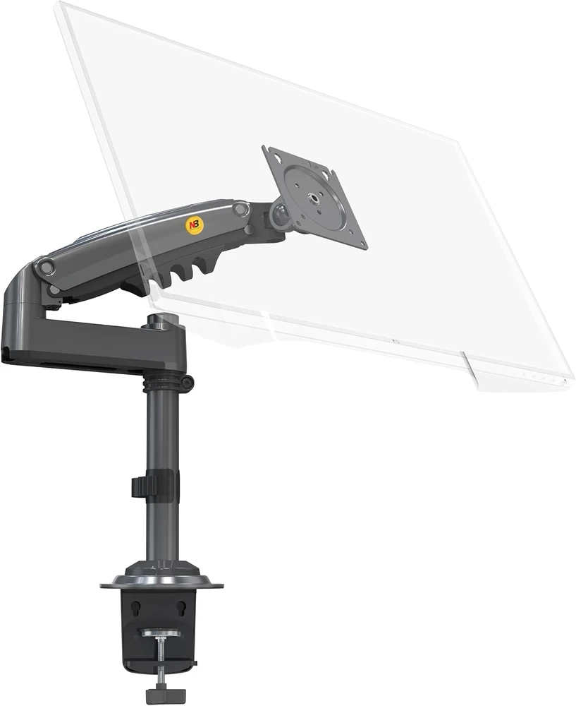 Ergosolid monitoriaus laikiklis su dujine spyruokle 17–30 col., VESA 75 × 75/100 × 100 mm, H100G