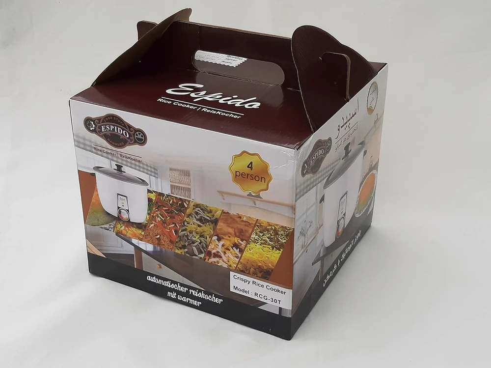 ESPIDO FOOD STUFF HAMBURG ryžių viryklė Tahdig 1,2 l 500 W RCG-30T