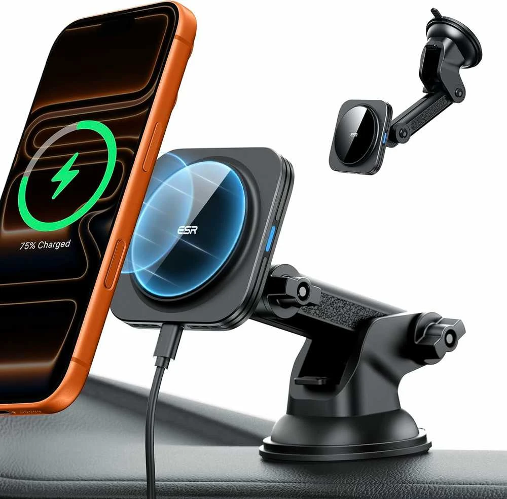 ESR 15W belaidis MagSafe automobilinis telefono įkroviklis