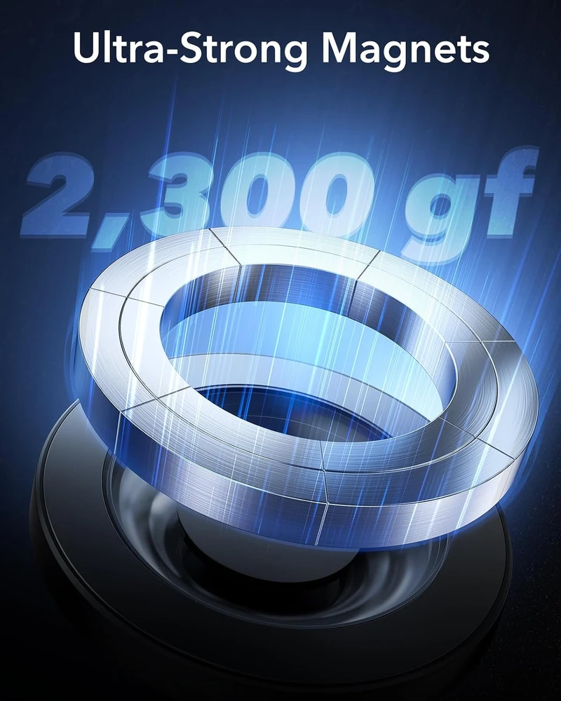 Automobilinis laikiklis ESR HaloLock Magnetic (pilkas)