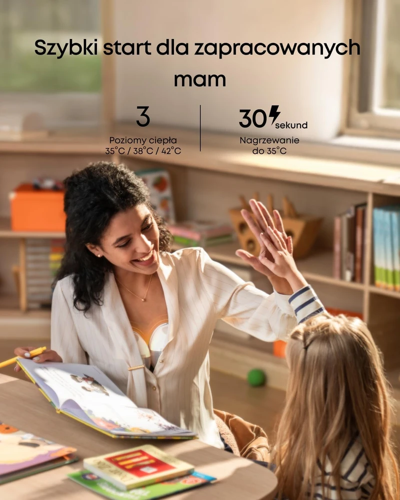 eufy nešiojamas elektrinis šildomas pientraukis E20 T6060, 150 ml, 300 mmHg