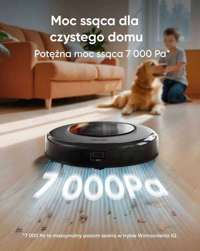 Dulkių siurblys - robotas Anker Eufy Omni C20, Juodas