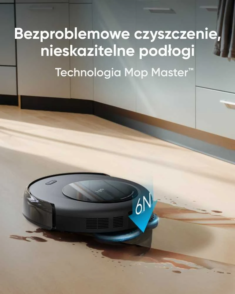 Dulkių siurblys - robotas Anker Eufy Omni C20, Juodas