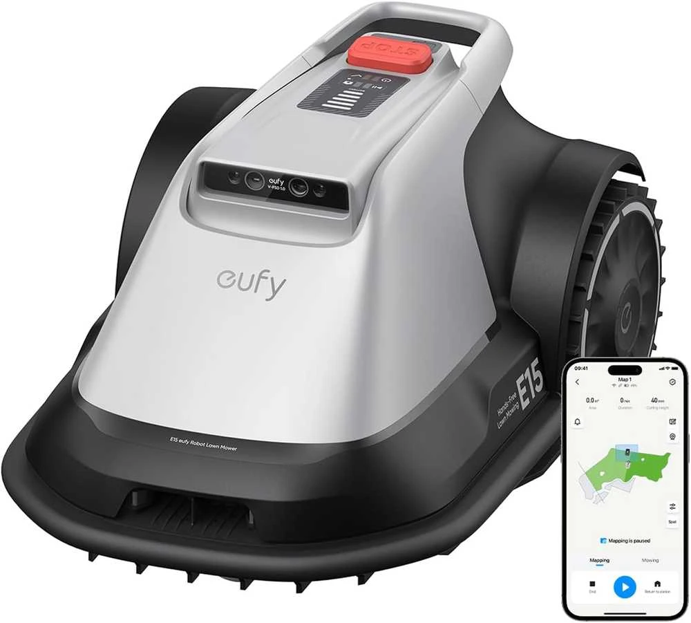 Anker Eufy belaidis vejos robotas E15, 800m²