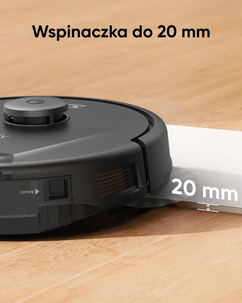 eufy robotinis dulkių siurblys L60 su 5000 Pa siurbimo galia, lazerinė navigacija, HEPA filtras, valdymas programėle