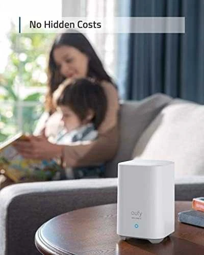 eufy Security belaidis vaizdo durų skambutis 2K, papildomas modulis su baterija, reikalingas HomeBase 2