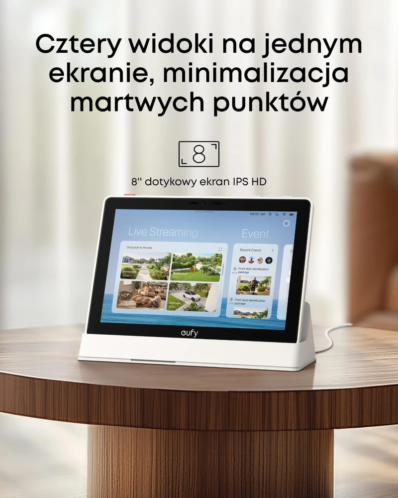 Eufy Smart Ekranas E10 Juodas+Baltas