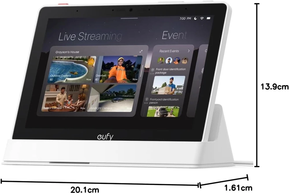 Eufy Smart Ekranas E10 Juodas+Baltas