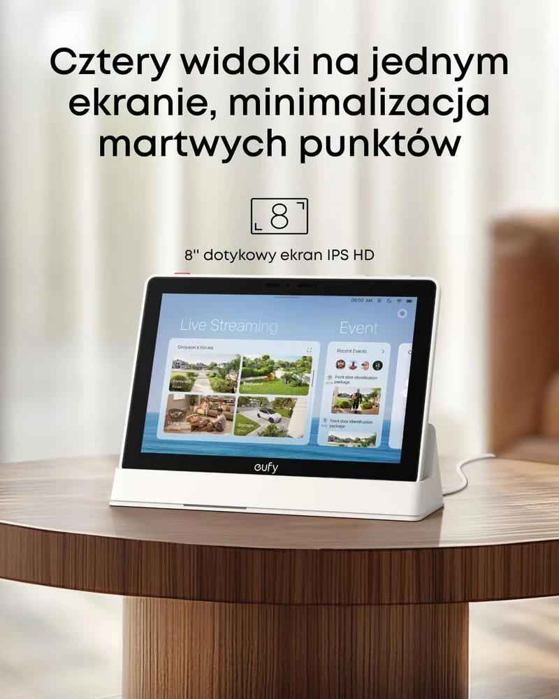 Eufy Smart Ekranas E10 Juodas+Baltas