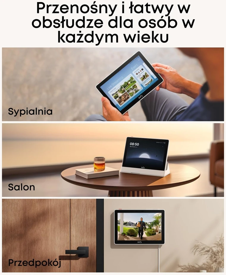 Eufy Smart Ekranas E10 Juodas+Baltas