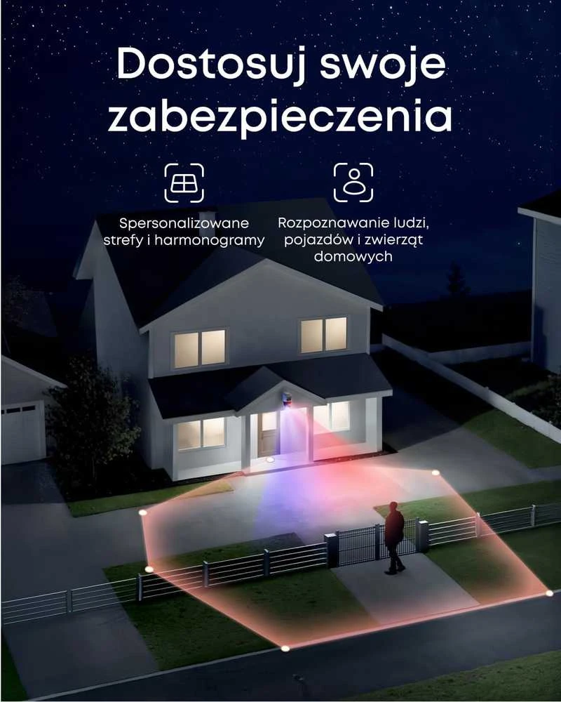 Eufy Security eufy lauko PoE PTZ vaizdo kamera, 4K UHD, 122° matymo laukas, 8x hibridinis priartinimas, AI sekimas, modelis T8E00