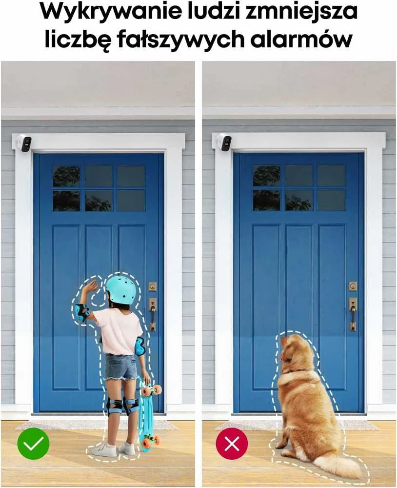 eufy Security eufyCam 2C belaidė 1080p lauko stebėjimo kamerų sistema, 2 kamerų rinkinys, IP67