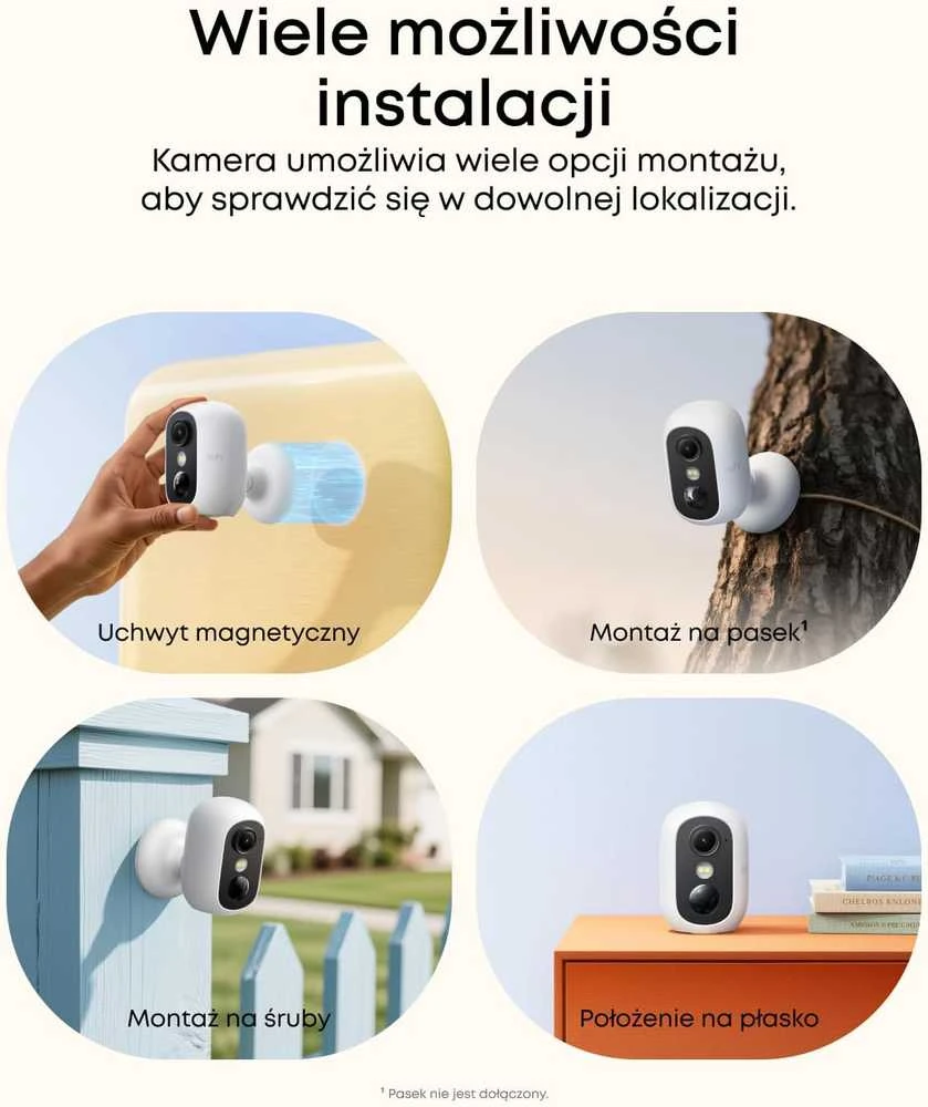 Eufy eufyCam C35 4-Cam Kit Baltas