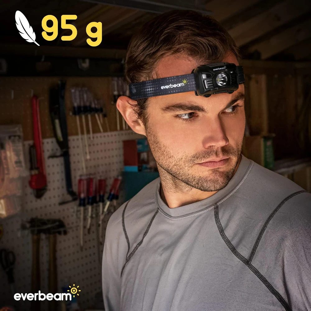 Everbeam LED galvos žibintas 680 lm su judesių jutikliu, IP65, H6 Switch