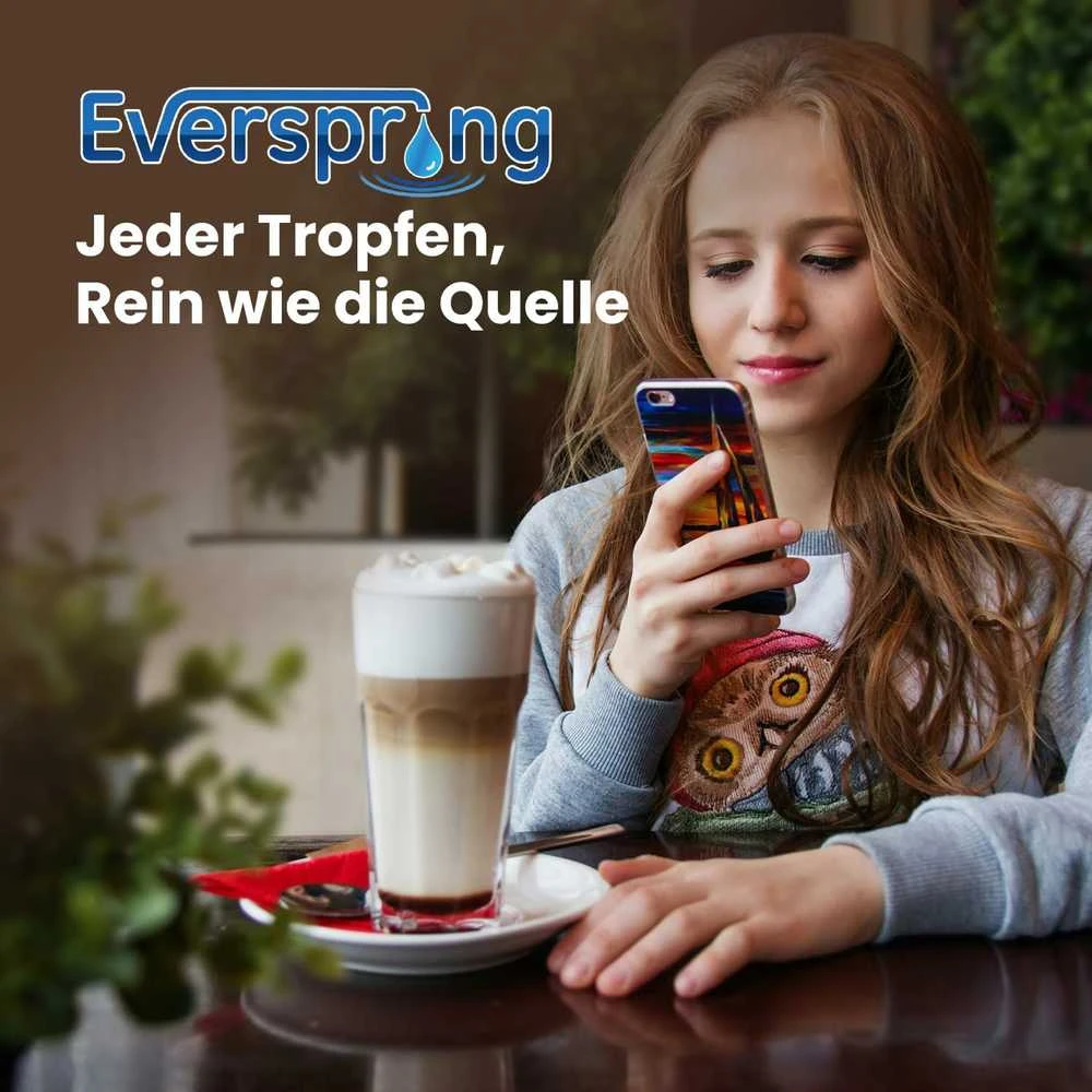 Everspring vandens filtras kavos aparatams Siemens EQ, Brita Intenza, Bosch, 4 vnt., ES-CMF004-4PACK