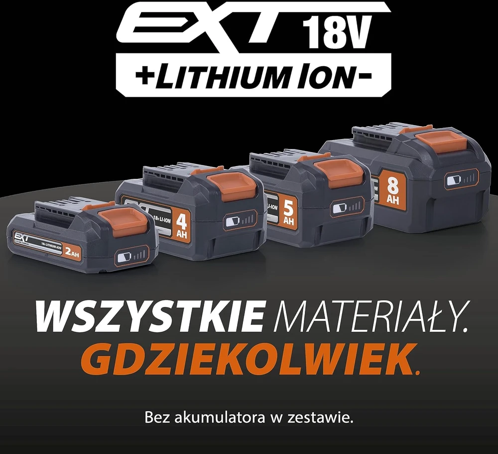 Evolution Power Tools akumuliatorinė nuožulinė pjovimo staklės R185CMS-Li, 185 mm, be akumuliatoriaus