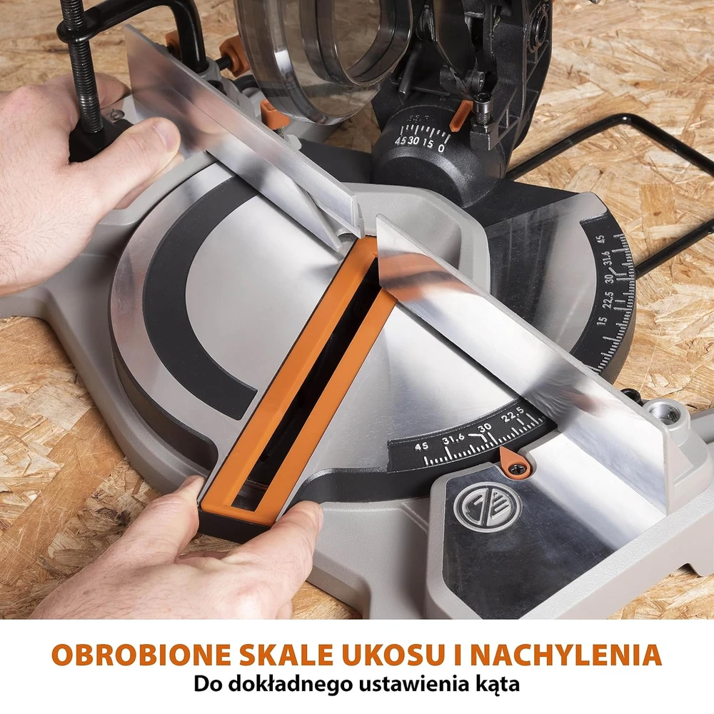 Evolution Power Tools akumuliatorinės kampinės pjovimo staklės 185 mm, 850 W, 18 V, R185CMS-Li
