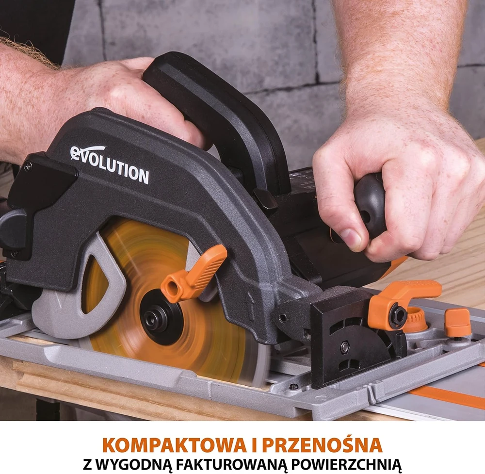Elektrinis diskinis pjūklas Evolution R185CCSX; 185 mm; 1600 W
