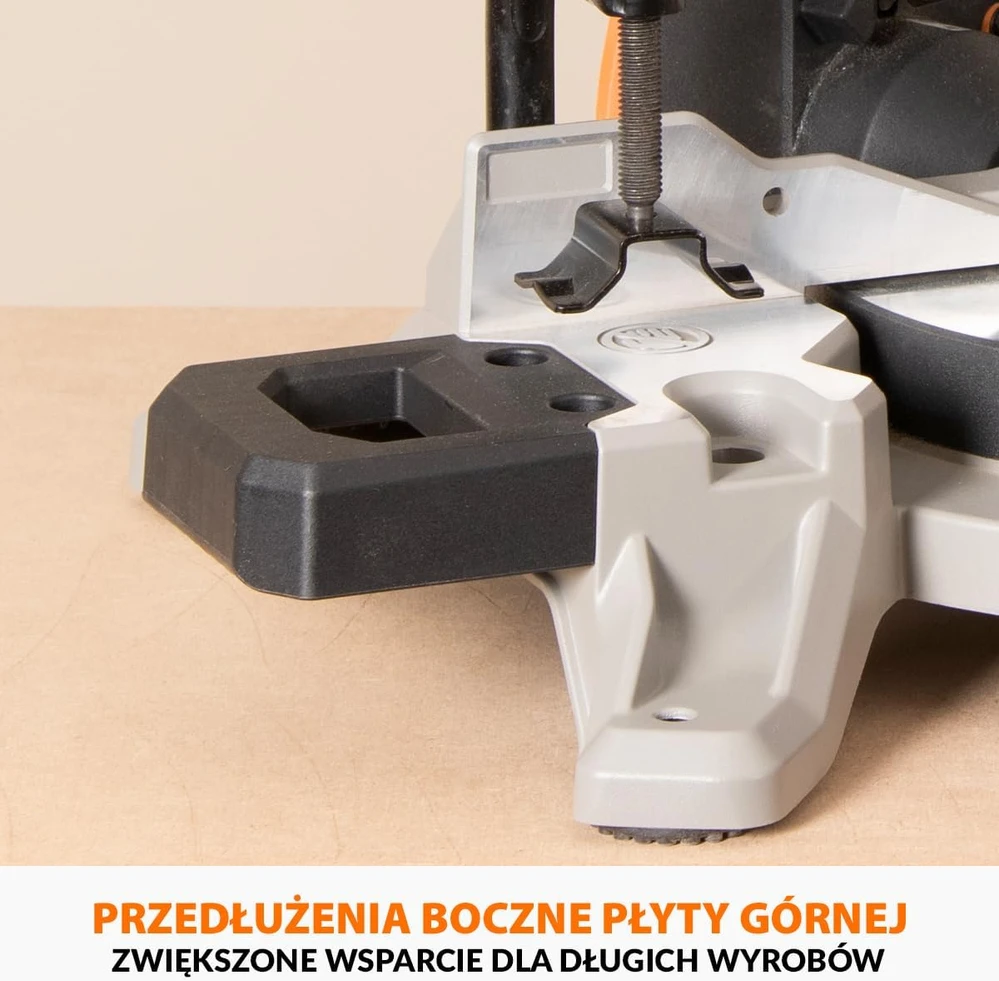 Evolution Power Tools staklės R210MTS-G2, 210 mm, 1500 W, daugiafunkcė miterio ir stalo pjūklas