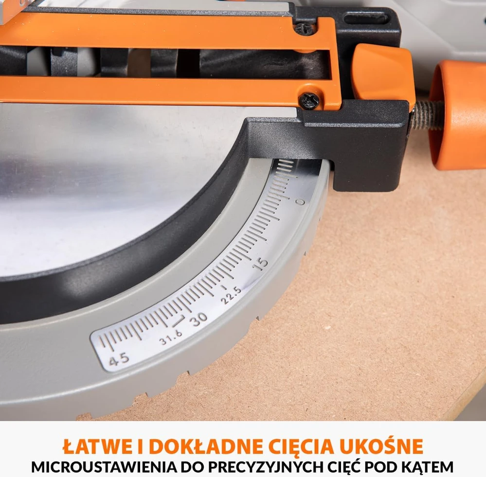 Evolution Power Tools staklės R210MTS-G2, 210 mm, 1500 W, daugiafunkcė miterio ir stalo pjūklas