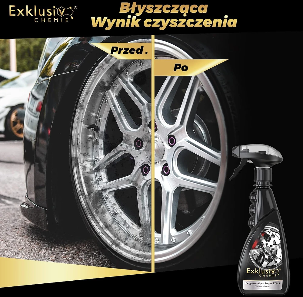 Exklusiv Chemie purškiamas ratlankių valiklis be rūgščių 0,5 l 7166456