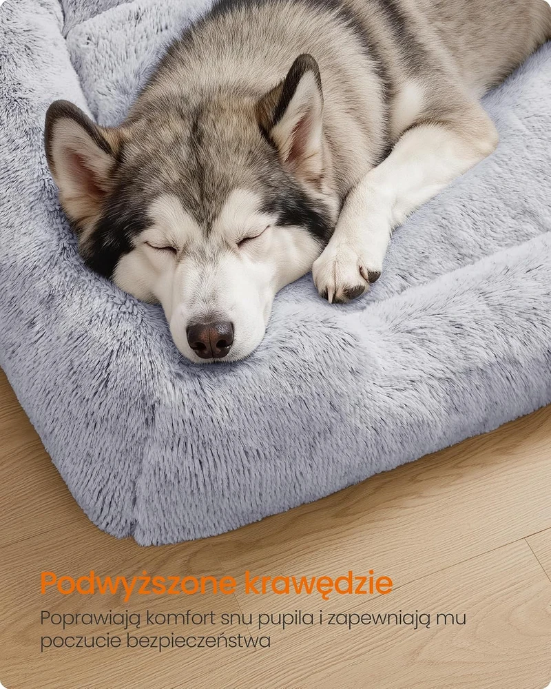 Feandrea XXL šunų guolis 120 × 85 × 23 cm su neslystančiu pagrindu