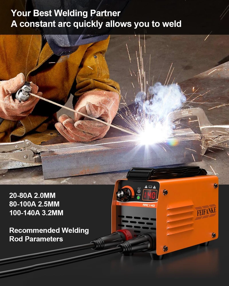 FEIFANKE ARC140mini inverterinis lankinis suvirinimo aparatas 140 A MMA ir LIFT TIG