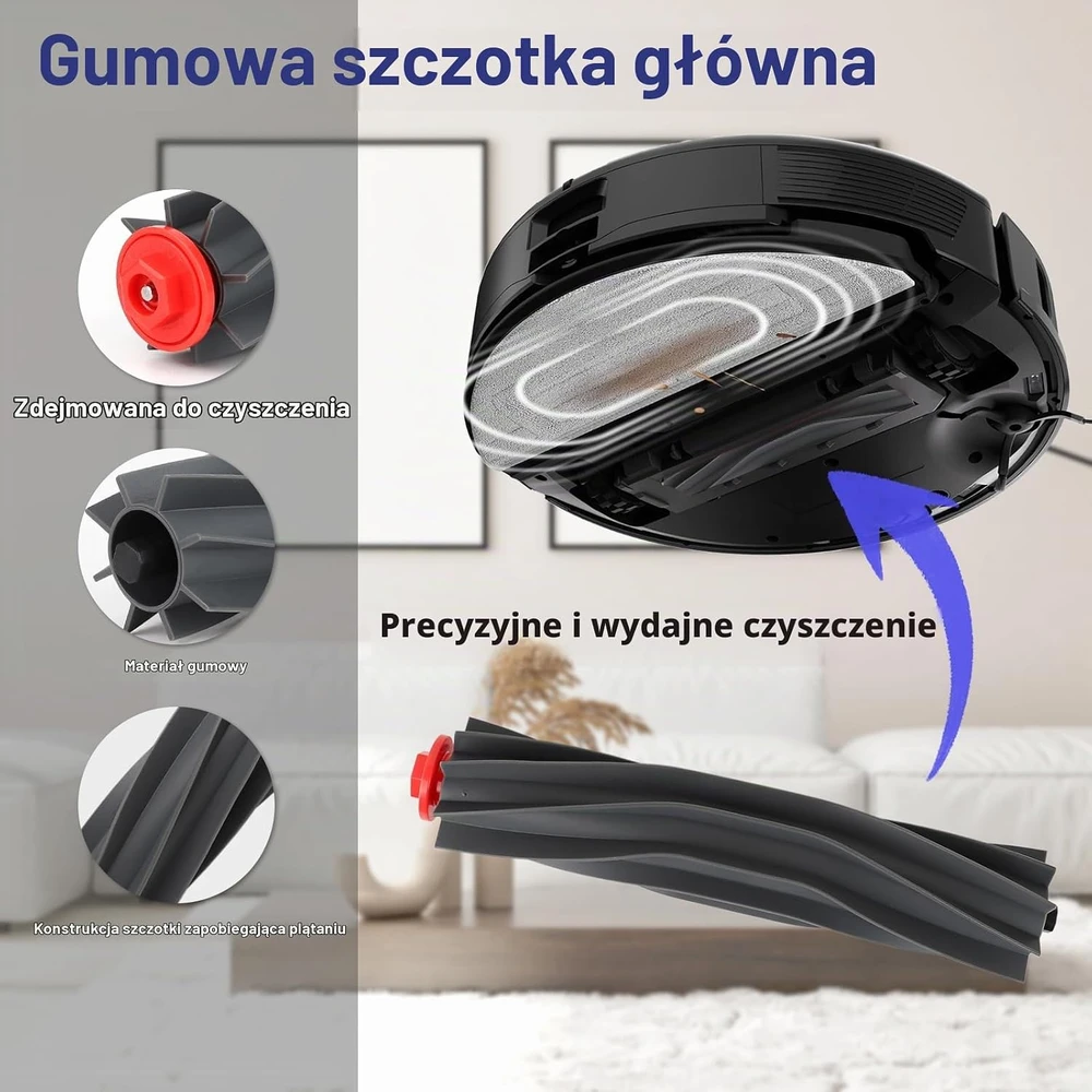 Feilifan 17 dalių robotų dulkių siurblių priedų rinkinys eufy Omni S1 Pro/Omni S1 A-EF-OS1-PRO-17P