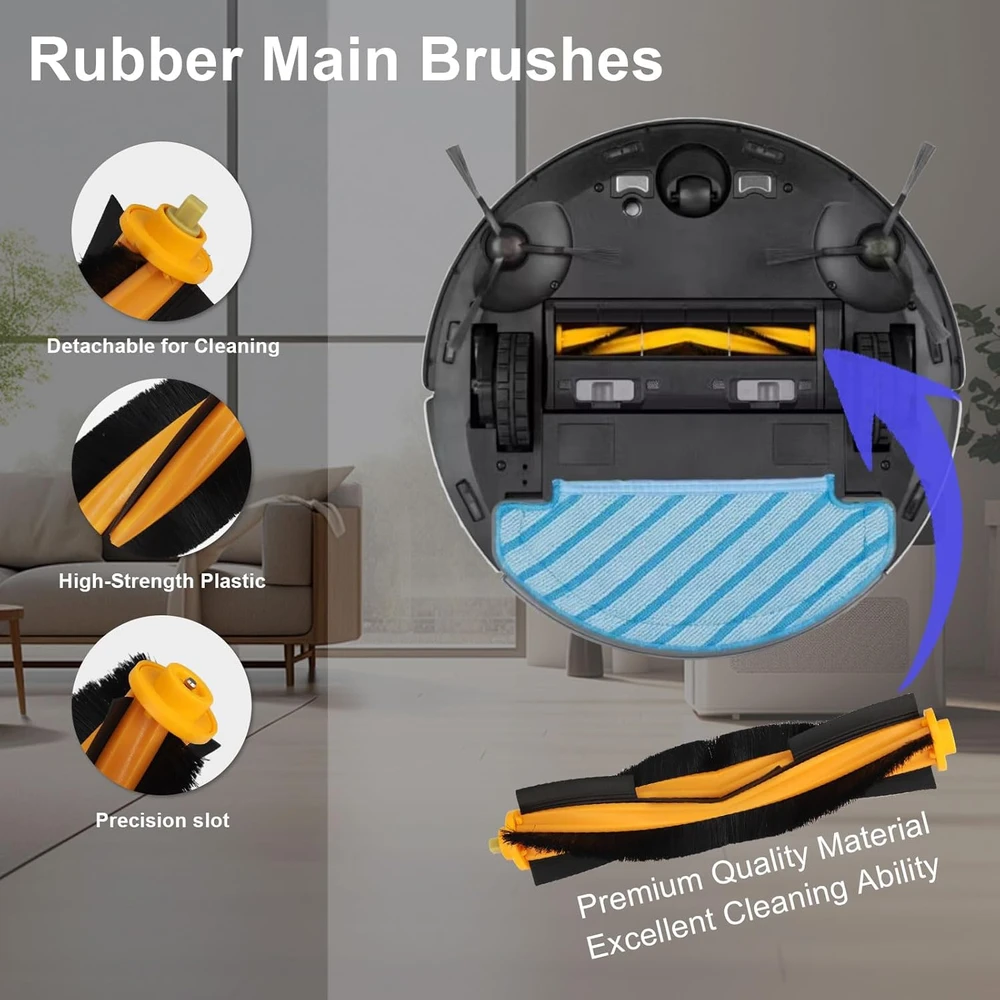 Feilifan robotų dulkių siurblių priedų rinkinys ECOVACS DEEBOT, 19 vnt., A-ECV-SE