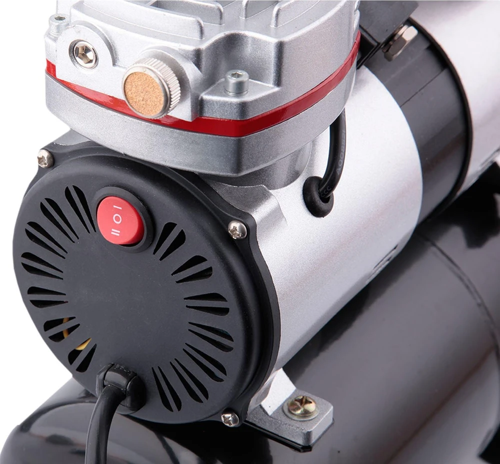 Fengda aerografo kompresorius su 3,5 l oro baku, 6 bar, 190 W FD-196