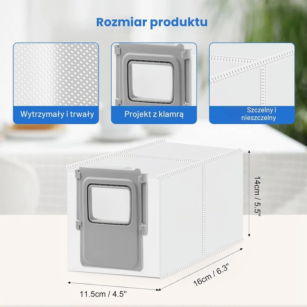 Fenkabs dulkių maišeliai DJI Romo A, Romo S ir Romo P robotams, 3 l, 10 vnt., ROMO