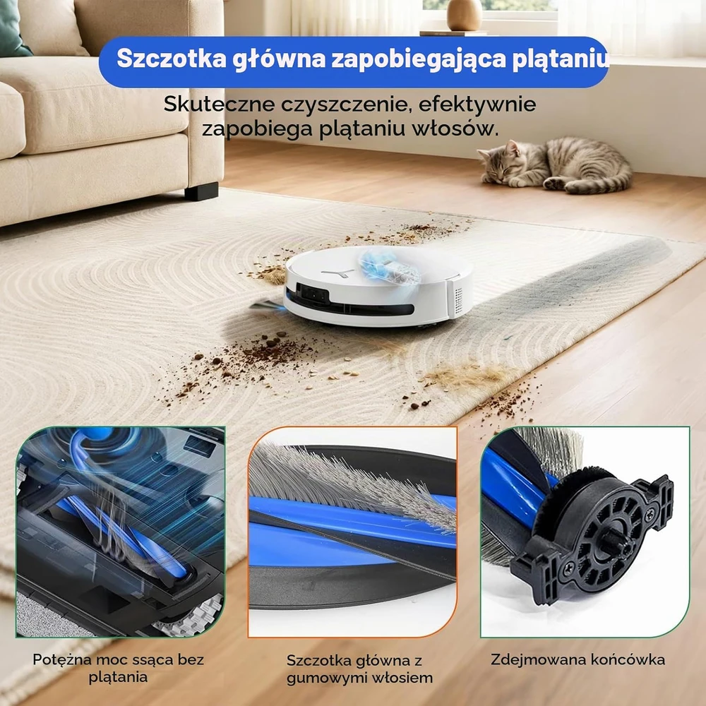 Fenkabs robotų dulkių siurblių priedų rinkinys Ecovacs Deebot T90 ir X12, 21 vnt., t90 pro omni