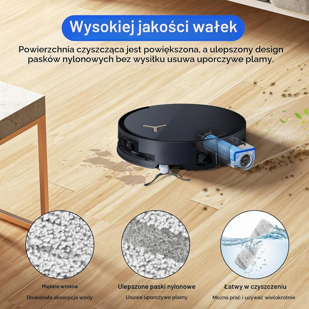 Fenkabs robotų dulkių siurblių priedų rinkinys Ecovacs Deebot X9 Pro Omni ir X11 Pro