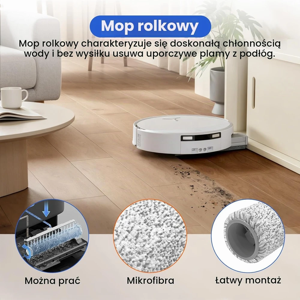 Fenkabs robotų dulkių siurblių priedų rinkinys Ecovacs Deebot T90 ir X12, 21 vnt., t90 pro omni