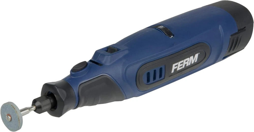 FERM akumuliatorinis daugiafunkcis įrankis, 12 V, 1,5 Ah, su 45 priedais, CTM1016