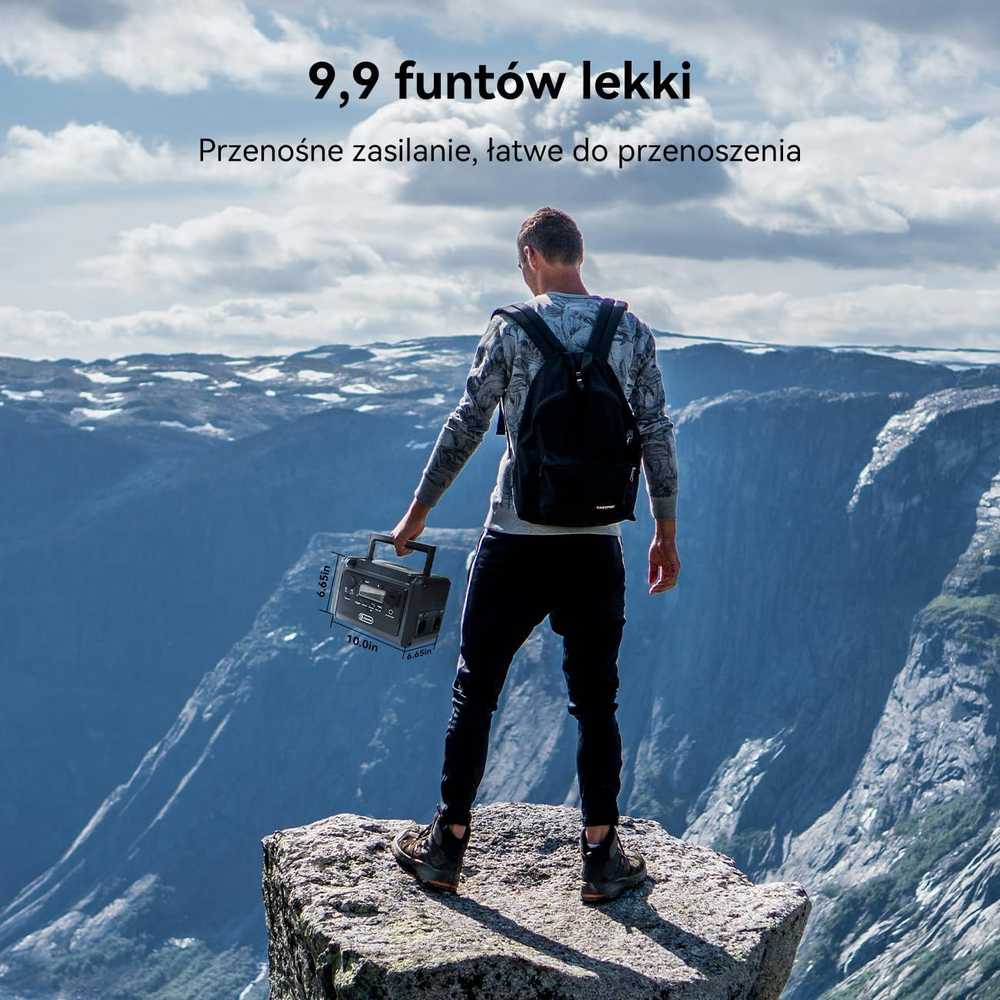 Ff Flashfish Flashfish nešiojama energijos stotis 300 W 230 Wh LiFePO4 akumuliatorius, 100 W USB-C PD, TELLUS-T300Pro