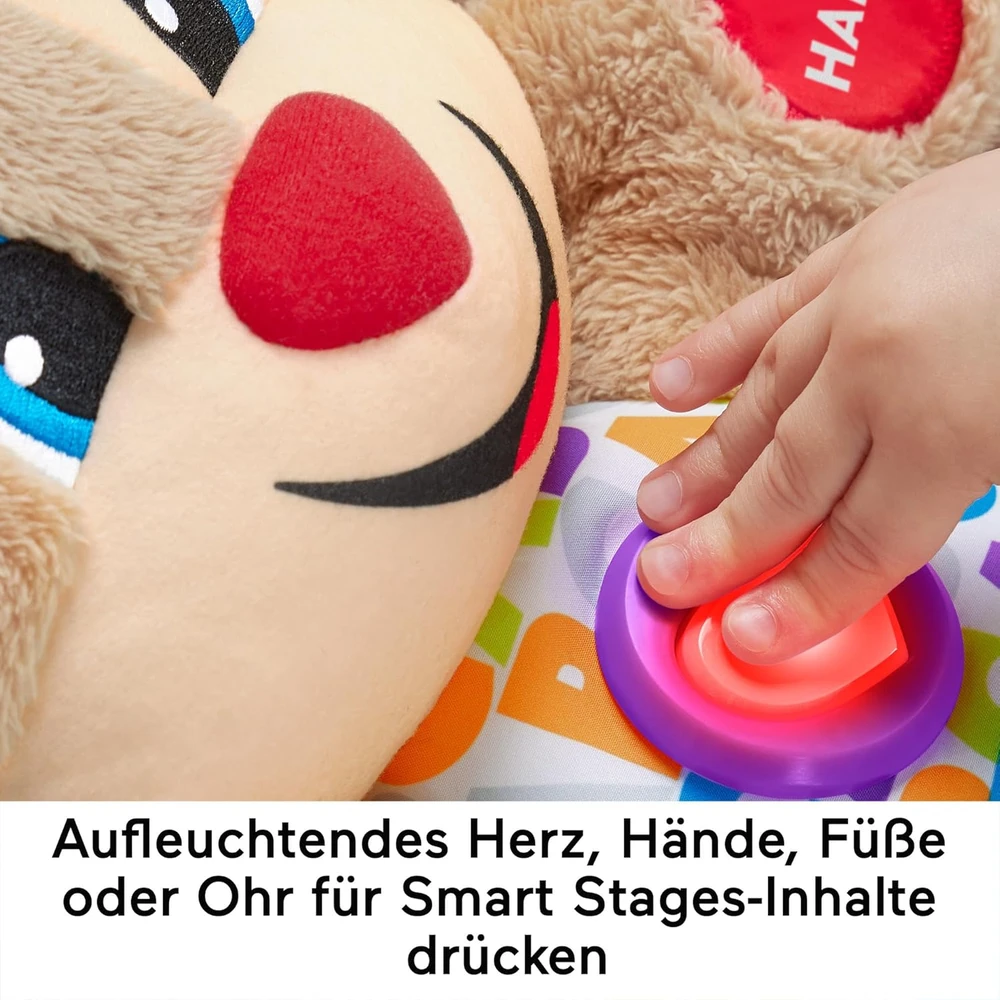 Mattel Fisher-Price interaktyvus lavinamasis šuniukas Laugh & Learn Smart Stages FPM50