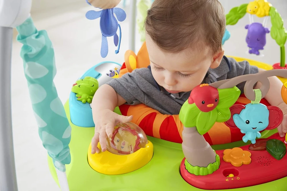 FISHER PRICE RAINFOREST ROARING ŠOKLIUKAS