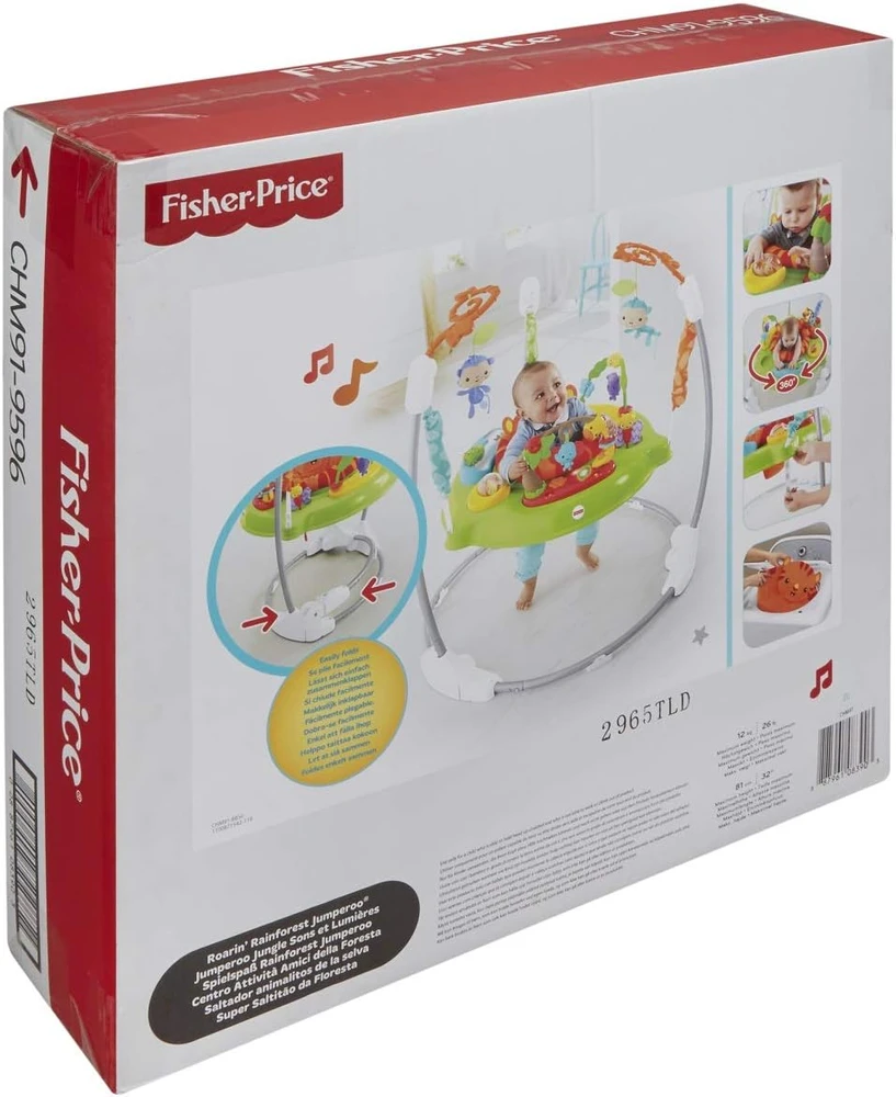 FISHER PRICE RAINFOREST ROARING ŠOKLIUKAS