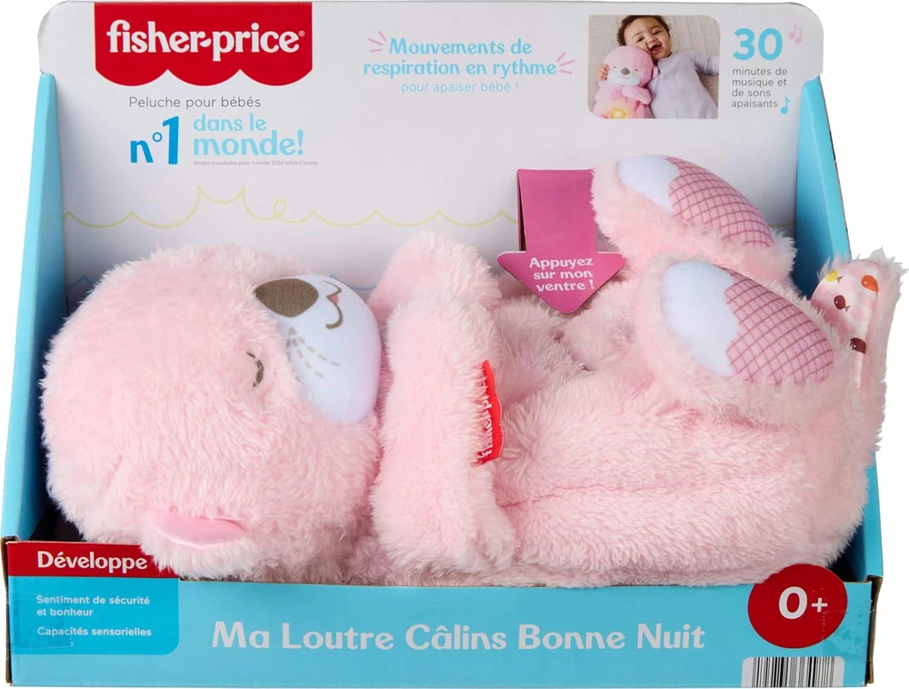 Fisher-Price - Naujagimio - Raminantis ir glamonėjantis ūdras (JLJ33)