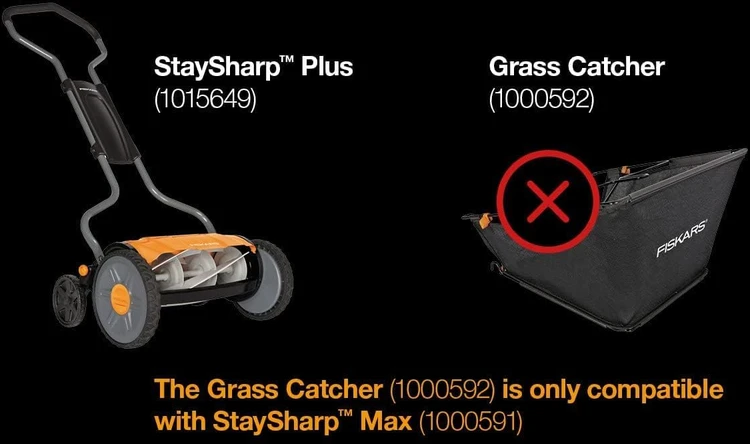 FISKARS StaySharp™ Plus mechaninė vejapjovė 43 cm