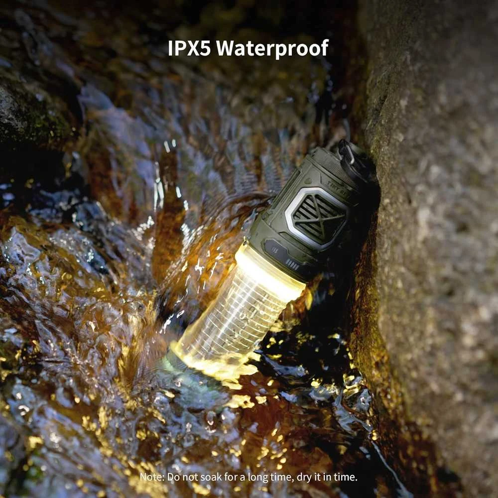 Portable mosquito repellent 3-in-1 Flextail Tiny Repel S (žalias)