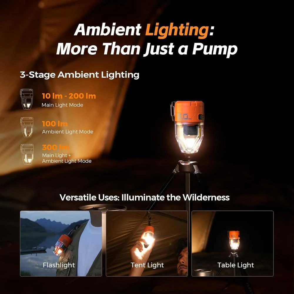 Pompa Flextail Max Pump 3 - Oranžinė