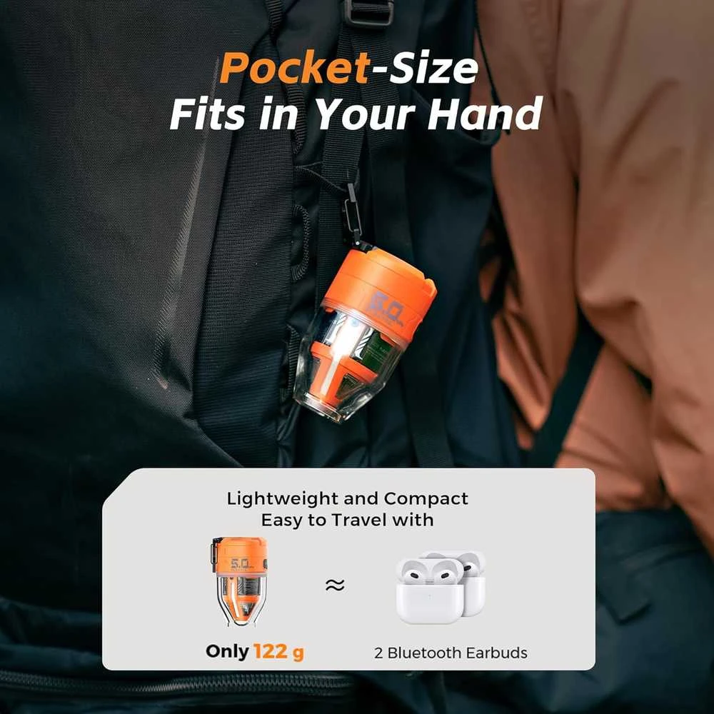 Pompa Flextail Max Pump 3 - Oranžinė