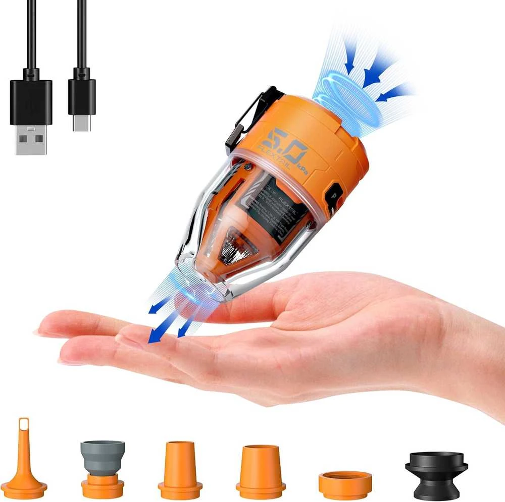 Pompa Flextail Max Pump 3 - Oranžinė