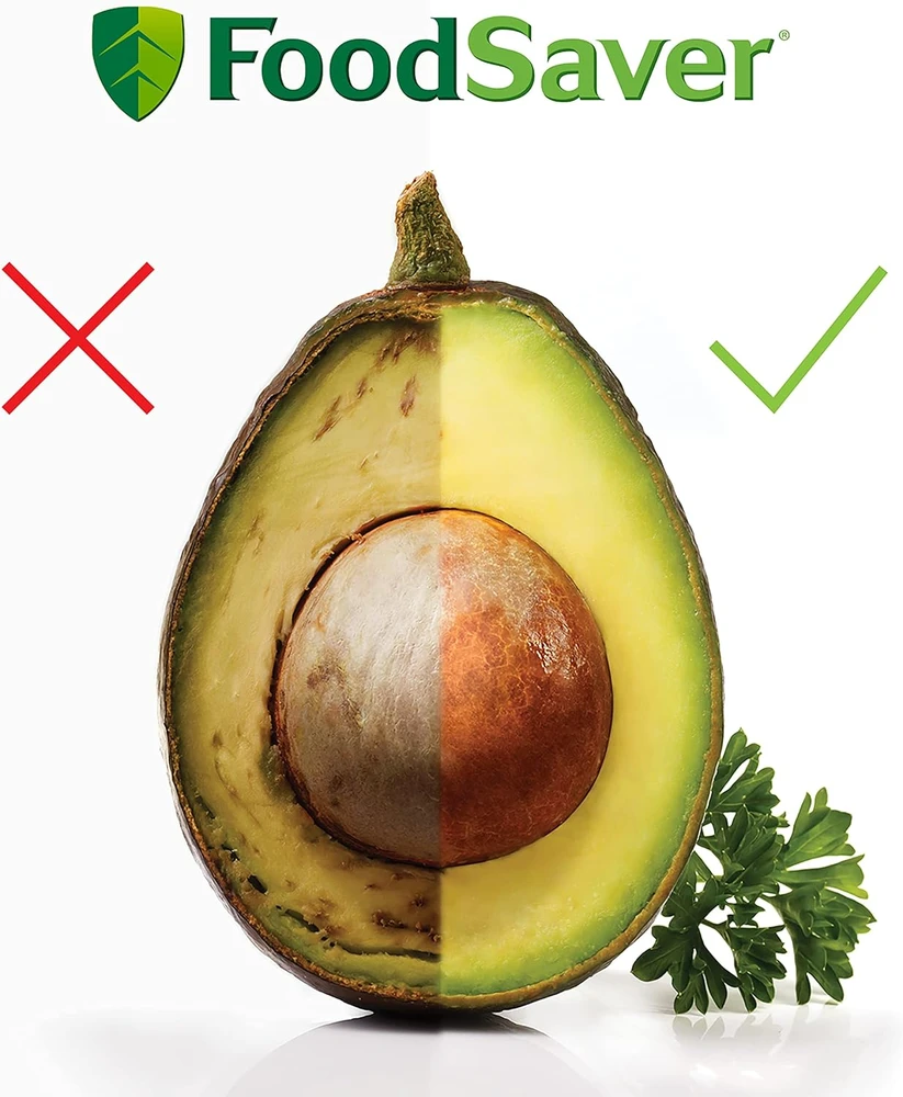 Food Saver Vakuumavimo Aparatas - Foodsaver Ffs005x 0.5 Mbar Juodas Nerūdijančio Plieno