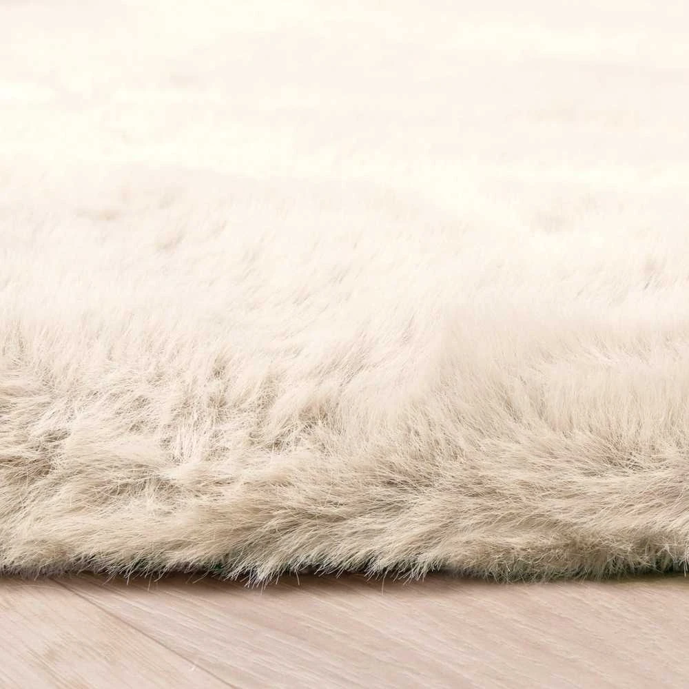 Fraai Home Living FRAAI namų ilgo plauko kilimas Comfy Supreme kreminės spalvos, 80 × 150 cm, poliesteris