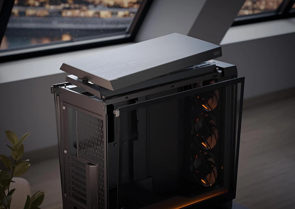 Fractal Design Meshify 3 XL | Mid-Tower | ATX | Juodas RGB TG Light Tint