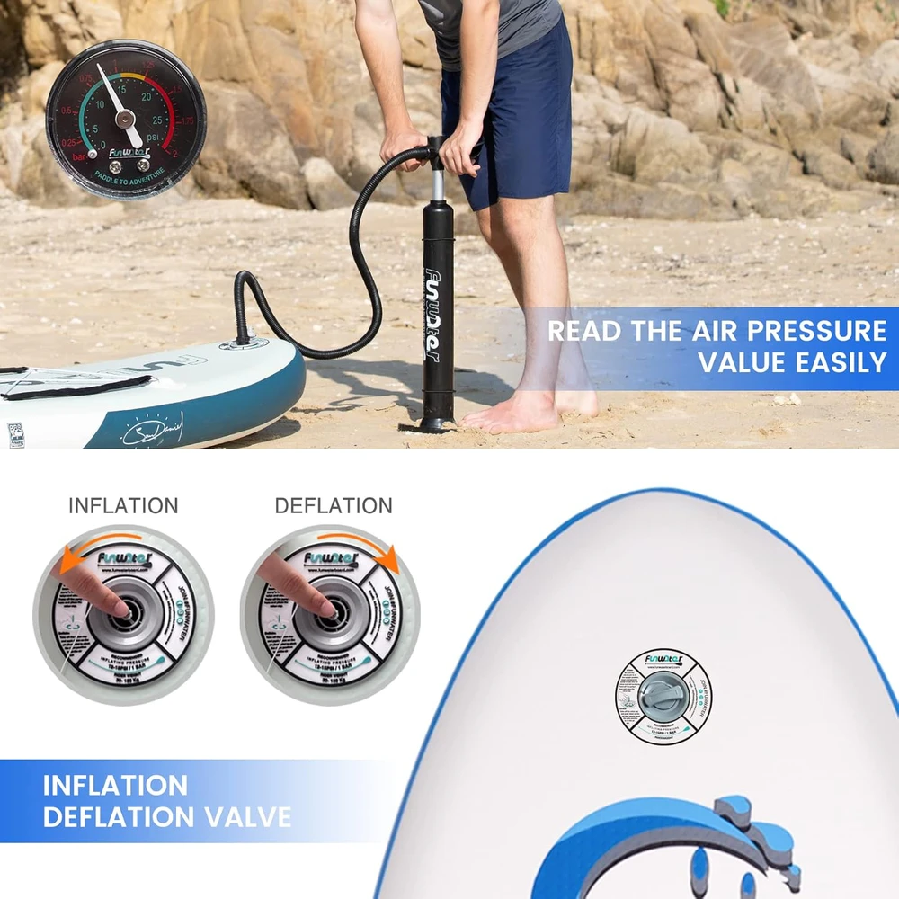 FunWater SUP irklentė SUPFW01A (mėlyna)